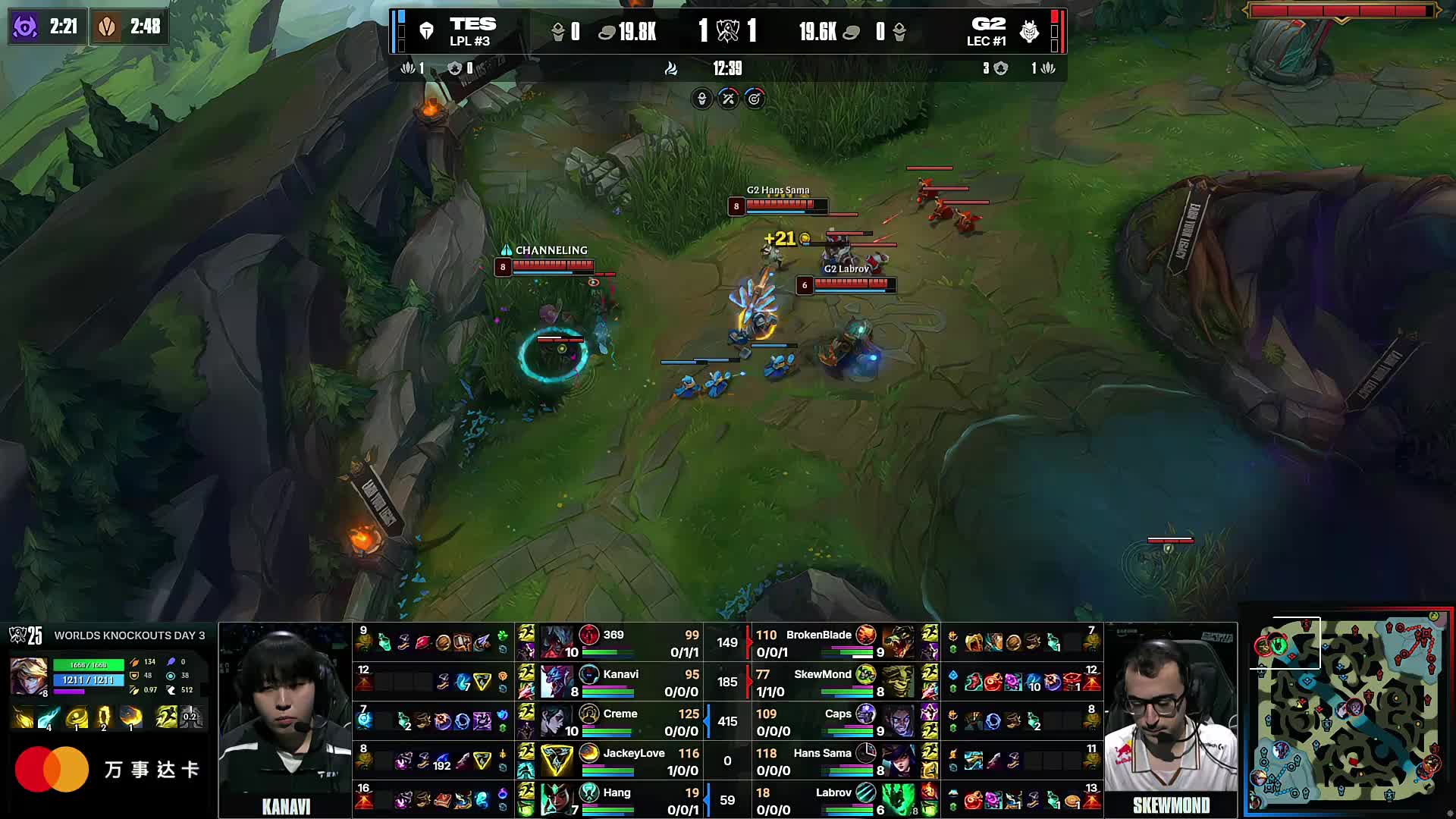 T1 玩家状态回暖！ BuZz 带领团队扳平比分！ T1 1-1 EDG